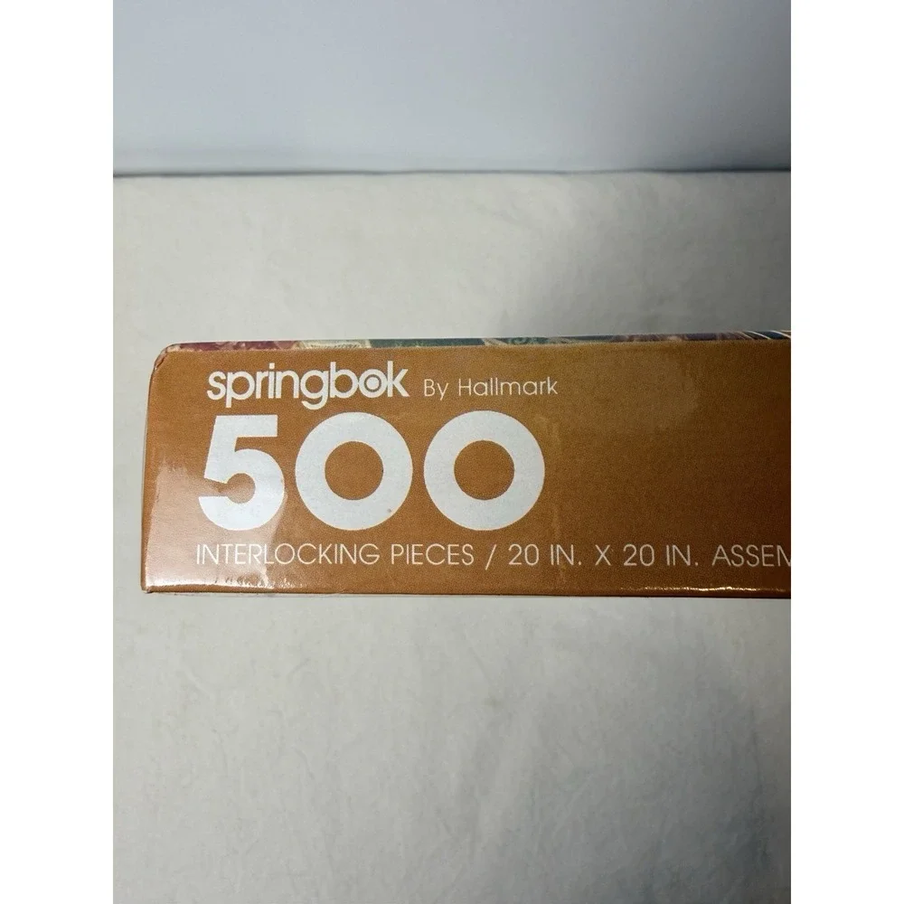 Springbok Elegant Eggs 500 Pc Jigsaw‎ Puzzle 20x20 Hallmark 1988 New Sealed NOS